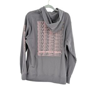 Vast Life New Mens Waves Return Hoodie Gray Purple Pink Graphic M Surf Beach